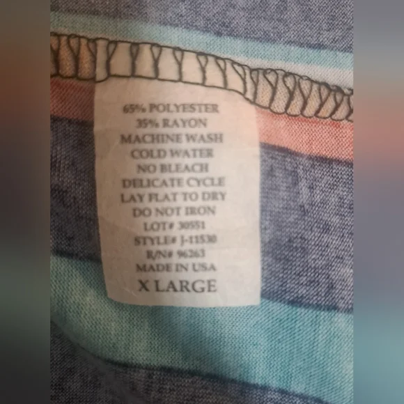 Pinc Womens XL Multicolor Striped Sleeveless Maxi Dress NWT Stretch - Picture 6 of 6